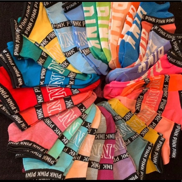PINK Victoria's Secret Other - 12 Victoria’s Secret PINK Socks bundle